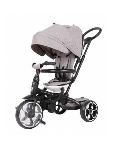 El triciclo evolutivo Qplay Prime 4 en 1 es un triciclo con asiento giratorio 360º ¡Wow!