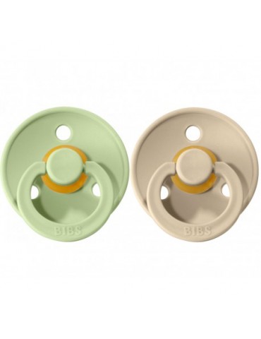 CHUPETES 0-6M SAND/PISTACHO